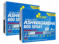 2× Дієтична добавка Olimp Sport Nutrition Ashwagandha 600 Sport капсули 60 шт