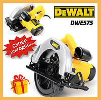 Циркулярная дисковая пила DeWalt DWE575 (1200 Вт, 5000 об/мин). Циркулярка Девольт mm