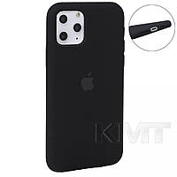 Original Silicone Case Full Size iPhone 11 Pro Max Black (18)