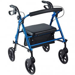 Роллатор (ролер) з сидінням OSD-Q88512 ходунки ролатори на колесах для літніх інвалідів