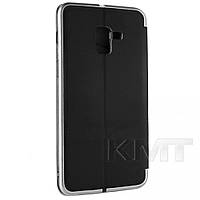 Leather Book Case Samsung J4 Plus 2018(J415) iMax L Black