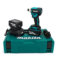 Гайковерт безщеточный аккумуляторный Makita DTD171 (36V5aH) c регулятором, Винтоверт на аккумуляторе Макита mm