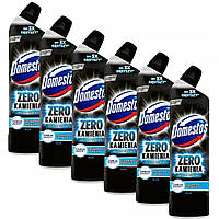 6× Гель Domestos 0,75л для чищення туалету