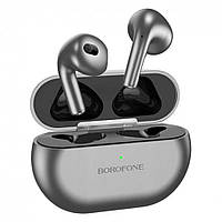 Наушники Bluetooth Borofone BW09 Sound Frosted Silver