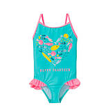 Дитячий суцільний купальник Lupilu на дівчинку р.86-92, фото 2