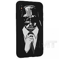 Bright Style Silicone Matte Case iPhone 7 ; 8 Papa Vader