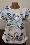 Футболка жіноча квіти, фото 2