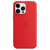 Silicone Case with MagSafe iPhone 14 Pro Red