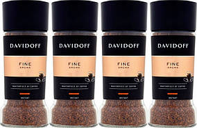 4× Кава розчинна Davidoff Fine Aroma 100 г