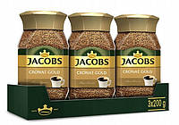 3× Кава розчинна Jacobs Cronat Gold 200 г