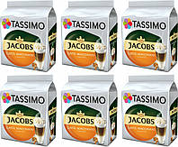 6× Капсули Tassimo Jacobs Latte Macchiato Caramel Кава мелена 8 капсул і молоко 8 капсул 268 г 8 шт