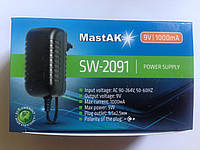 Блок питания 9V 1000mah MastAK SW-2091