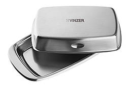 Маслянка для вершкового масла з нержавіючої сталі Vinzer (Вінзер) (50242)