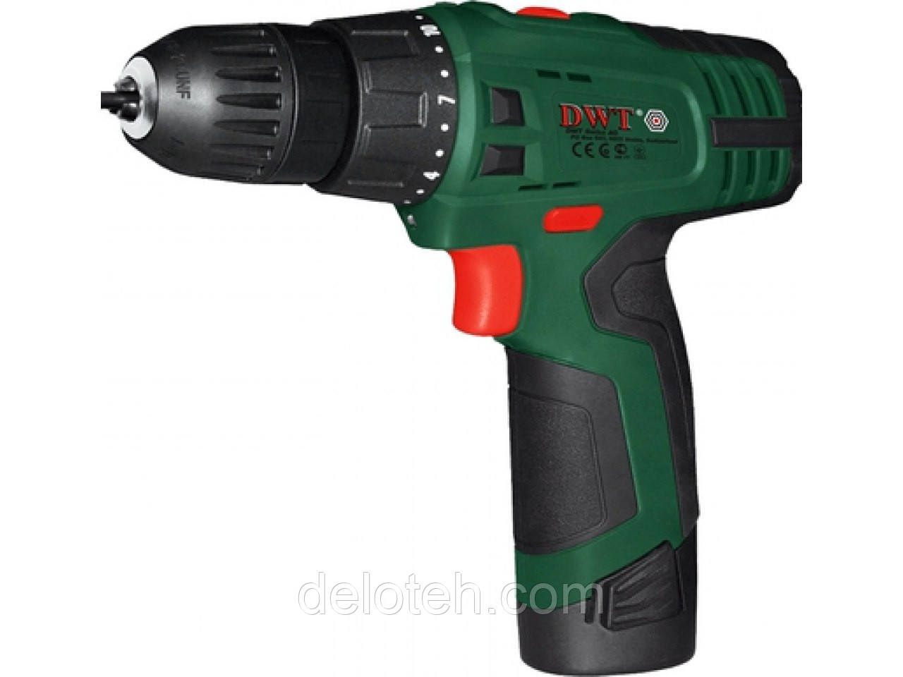Шуруповерт аккумуляторний DWT ABS-10,8 Li BMC, фото 1