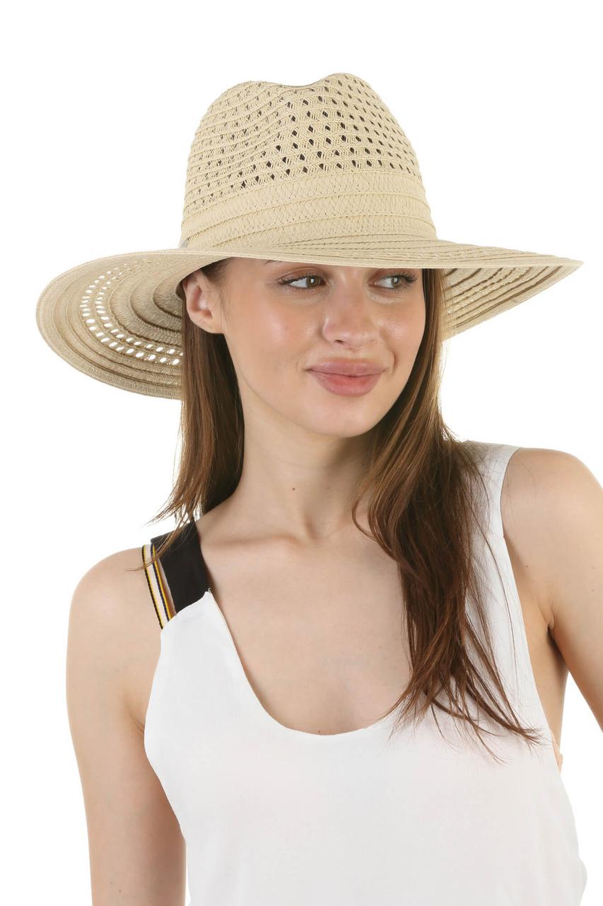 Капелюх у ковбойському стилі бежевий, фото 1