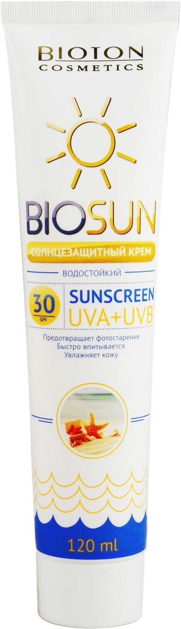 Крем сонцезахисний Bioton Cosmetics SPF 30 120 мл (4820026147888), фото 1