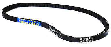 Ремінь привідний ХPZ-665 / 8,5x8-665 зубчастий