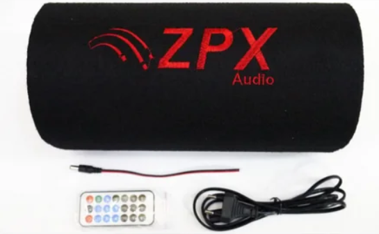 Активний сабвуфер в автомобіль 600 Вт Car Speaker Subwoofer ZPX ZX-6SUB