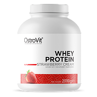 Сывороточный протеин (Whey protein) 2 кг со вкусом клубники