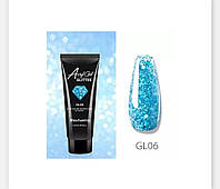 ПОЛИГЕЛЬ (АКРИГЕЛЬ) ACRYLGEL GLITTER 15ML GL06