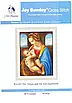 Набір для вишивання за нанесеною на канву схемою  "The Virgin and the Son eighteenth".AIDA 14CT printed,33*42см, фото 3