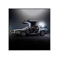 Постер на ПВХ "DeLorian" UkrPoster 2200550013 без рамки 50х50 см, World-of-Toys