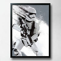 Постер на ПВХ "Star Wars" UkrPoster 2211570055 черная рамка 50х70 см, World-of-Toys