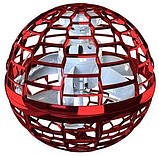 Літаючий кулю спиннер світиться FlyNova pro Gyrosphere Іграшка м'яч бумеранг для дитини, фото 5