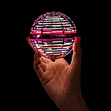 Літаючий кулю спиннер світиться FlyNova pro Gyrosphere Іграшка м'яч бумеранг для дитини, фото 3