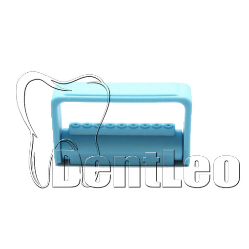 ПОДСТАВКА СТЕРИЛІЗАТОР ДЛЯ ТУРБІННИХ БОРІВ БЛАКИТНИЙ - 9 ОТВЕРІВ.