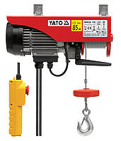 Тельфер Електричний 900 Вт (500 кг) Канатний YATO® YT-5904