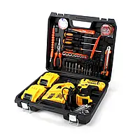 Дрель-шуруповерт DeWalt DCB107 24v/5ah с набором / Девольт bs