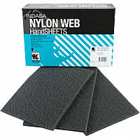 Матирующий лист (скотч-брайт) Indasa Nylon Web HandSHEET, 150 мм x 230 м P1000-P1500 Серый