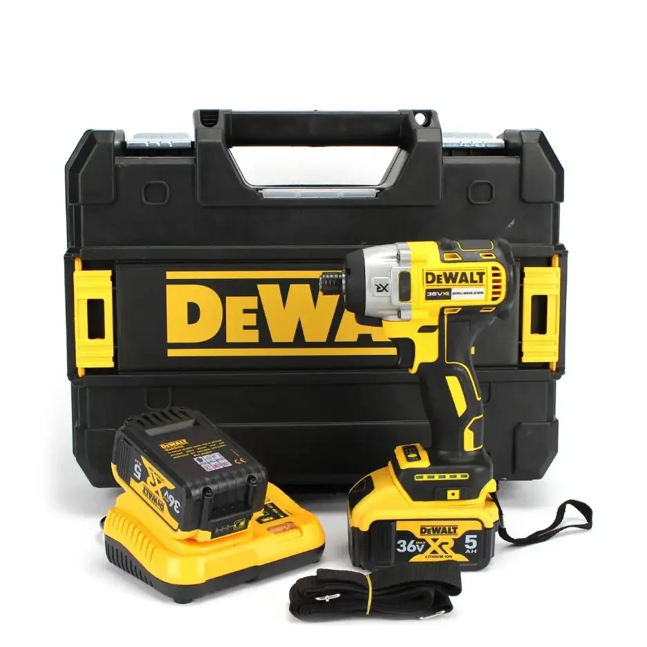 Акумуляторний безщітковий гвинтоверт DeWalt DCF894 (36V, 5AH) bs