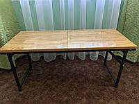 Раскладной стол для завтраков для пикника деревянный.
