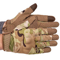 Рукавиці тактичні MECHANIX MPACT BC-8816 Woodland розмір M рукавиці вудленд