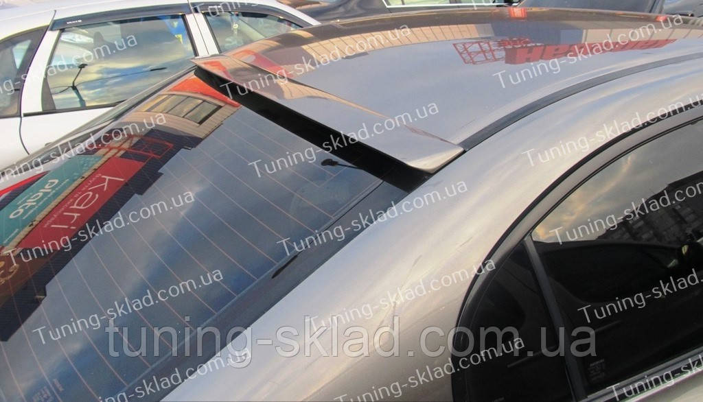 Спойлер на скло Honda Civic 4D (спійлер заднього скла Хонда Цивік 4Д), фото 1