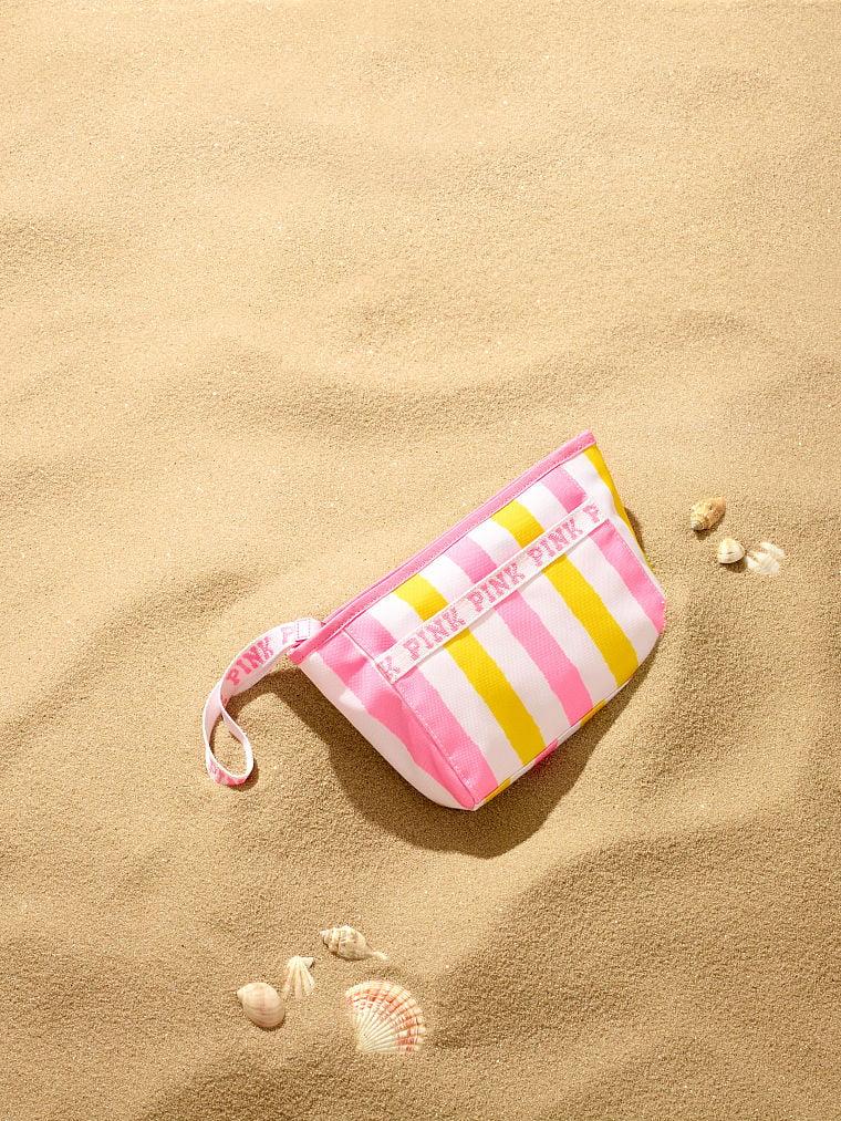 Пляжная сумка Victoria's Secret PINK Summer Glow Beauty Tote с косметичкой в комплекте - фото 6 - id-p1399085234