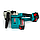 Ланцюгова акумуляторна пила Makita 355HN (36V,6Ah) Пилка на акумуляторах Макіта, АКБ пила Макіта bs, фото 8