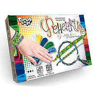 Набір креативної творчості "Фенечки" Danko Toys FIM-01-01-08 з муліне Вид 2