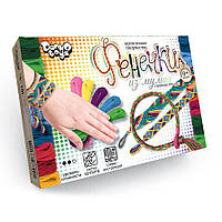 Набір креативної творчості "Фенечки" Danko Toys FIM-01-01-08 з муліне Вид 8