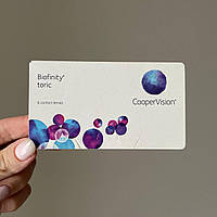 Щомісячні контактні лінзи Biofinity Toric CooperVision,6 шт