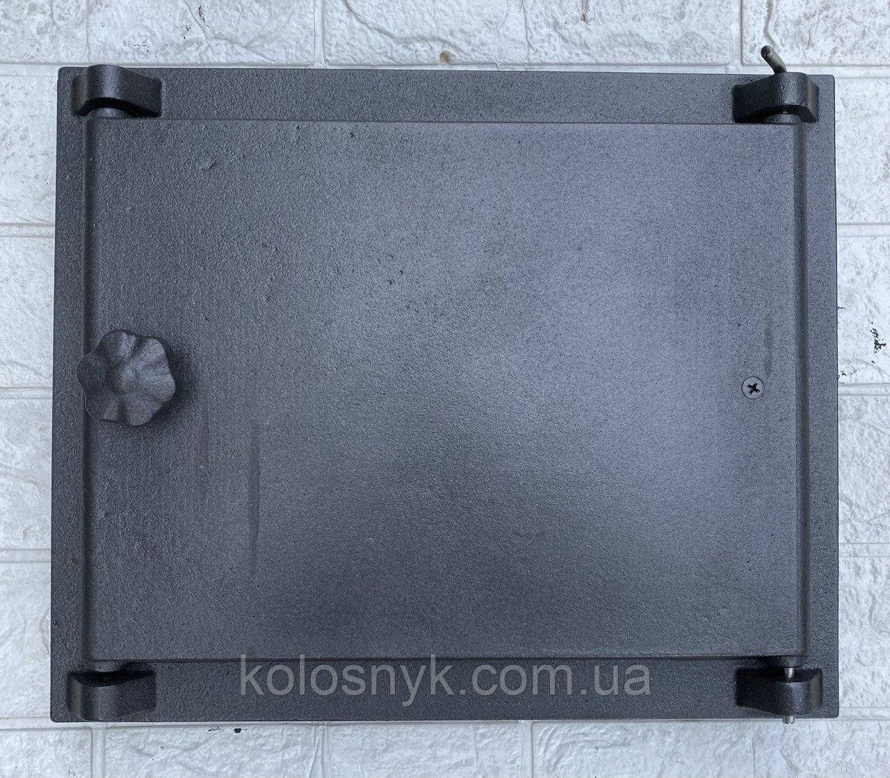 Дверцята для печі барбекю 280х340мм "двохстороння", пічна дверцята