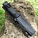 Ніж нескладний тактичний Gerber StrongArm Fixed Blade plaine black, чорний, фото 3
