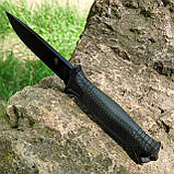 Ніж нескладний тактичний Gerber StrongArm Fixed Blade plaine black, чорний, фото 5