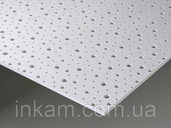 Перфорована звукопоглинальна плита Knauf Cleaneo Akustik 8/15/20R, 2000х1197х12,5мм, фото 1