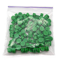 Поліетиленові пломби 10мм, фасування по 100шт.