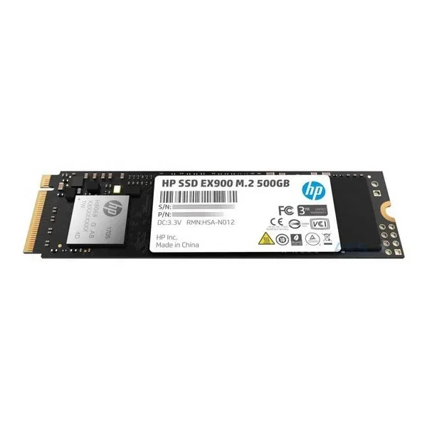 Жорсткий диск внутрішній SSD HP EX900 (2YY44AA#ABB) Black 500GB