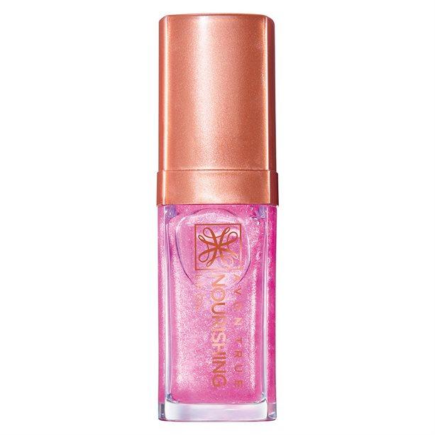 Олія для губ з SPF 12 «Живлення і колір» Виблискує пелюсткою/Shimmering Petal, Avon True Nourishing Oil 7 мл