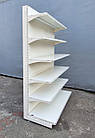 Торгові односторонні (пристінні) стелажі «Колумб» 200х133 см., Б/у, фото 4